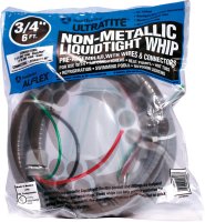 Cable Whip 3/4 in. x 6 ft. 8 Ga, 2 Conductor 6 ft.
