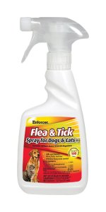 Liquid Cat and Dog Flea Spray Pyrethrin and Nylar 16 oz