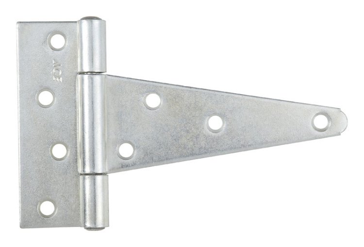 Ace 5 in. L Zinc-Plated Heavy Duty T Hinge 1 pk