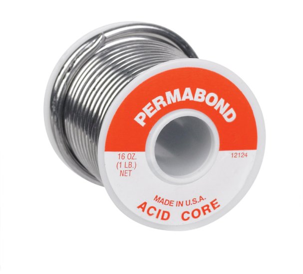 16 oz. Acid Core Wire Solder 0.125 in. Dia. 1 pc.