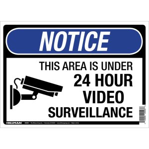 (image for) Security Camera Sign 10 in. x 14 in.