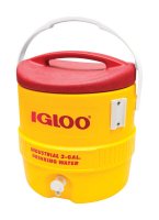 Industrial Water Cooler 3 gal. Red/Yellow