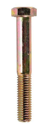 1/2 in. Dia. x 3-1/2 in. L Heat Treated Steel Hex Head C