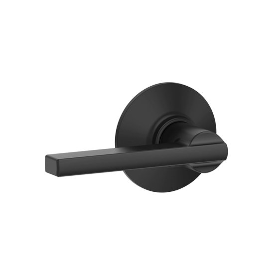 Matte Black Passage Lever Right or Left Handed Latitude