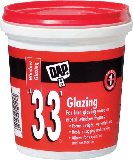 White Glazing Compound 1 pt.