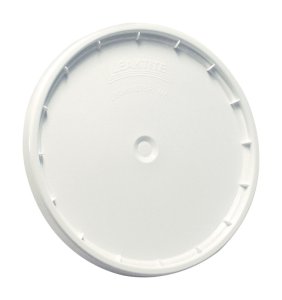 White 5 gal. Plastic Bucket Lid