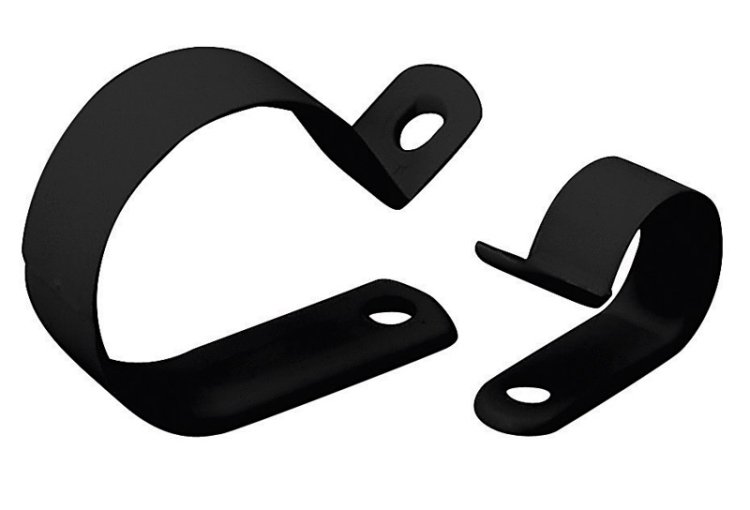 3/4 in. Dia. Plastic Cable Clamp 6 pk