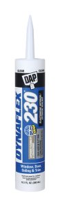 Dynaflex 230 Clear Elastomeric Door, Trim and Window Sealant