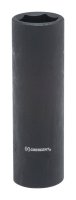 Crescent 21 mm X 1/2 in. drive Metric 6 Point Deep Impact Socket