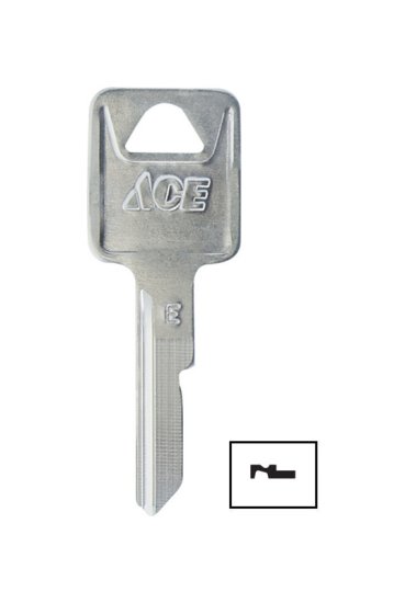 Automotive Key Blank B44 Single sided For General Motors