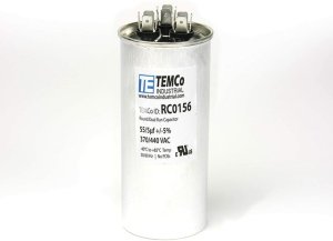 55/5 MFD Round Dual Capacitor