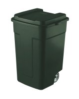 Roughneck 50 gal. Plastic Wheeled Garbage Can Lid Inc