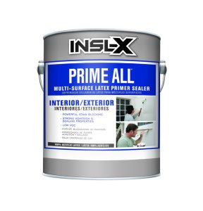 Insl-X Prime All White Flat Water-Based Acrylic Latex Primer 1 g