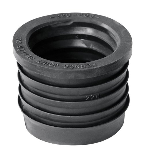 Schedule 40 2 in. Compression x 2 in. Dia. Hub PVC Donut