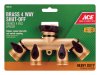 (image for) Brass Threaded Female/Male Garden Hose Manifold