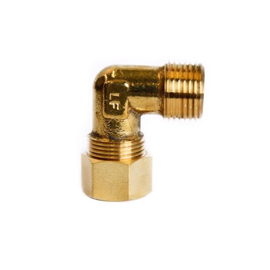 (image for)  5/8 in. Compression X 1/2 in. D MPT Brass 90 Degree Elbow