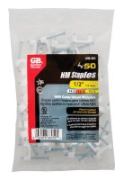 1/2 in. W Plastic Insulated Cable Staple 50 pk