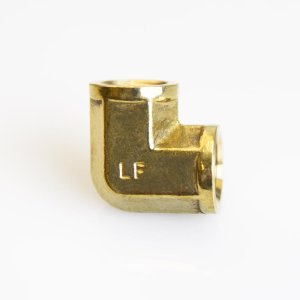 (image for)  1/4 in. FPT X 1/4 in. D FPT Brass 90 Degree Elbow