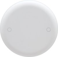 Round PVC 1 gang Outlet Box Cover For Ceiling Box