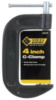 4 in. Adjustable C-Clamp 1 pc.