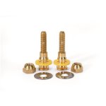 5/16 in. x 2-1/4 in. No Cut Brass Closet Toilet Bolt Kit