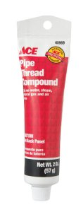 Gray 2 in. W Pipe Thread Compound 2 oz.