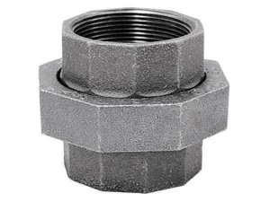 3/8 in. FPT x 3/8 in. Dia. FPT Galvanized Malleable Iron Uni