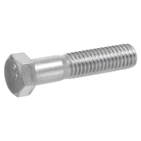 5/8 in. Dia. x 7 in. L Zinc Plated Steel Hex Bolt 25 pk