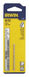 346 x 2-1/8 in. L High Speed Steel Wire Gauge Bit 1 pc.