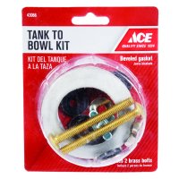 Tank to Bowl Kit Brass/Rubber