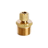 (image for)  1/4 in. Compression X 1/2 in. D MPT Brass Connector