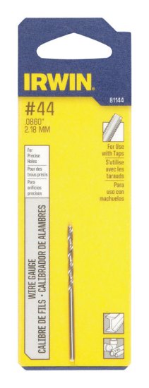 #44 x 2-1/8 in. L High Speed Steel Wire Gauge Bit 1 pc.