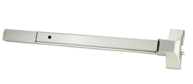 (image for) 28 to 36 in. L Satin Chrome Silver Aluminum Commercial Exit Device 1 pc