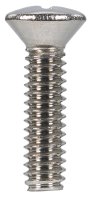 No. 1/4-20 x 1 in. L Phillips Oval Head Stainless Steel