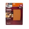 (image for) 11 in. L X 9 in. W 150 Grit Aluminum Oxide All Purpose Sandpaper 4 pk