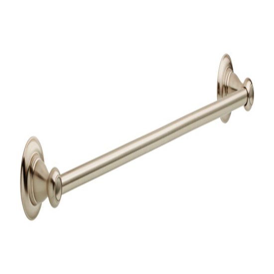 (image for) Delta Porter Brushed Nickel Towel Bar 24 in. L Die Cast Zinc