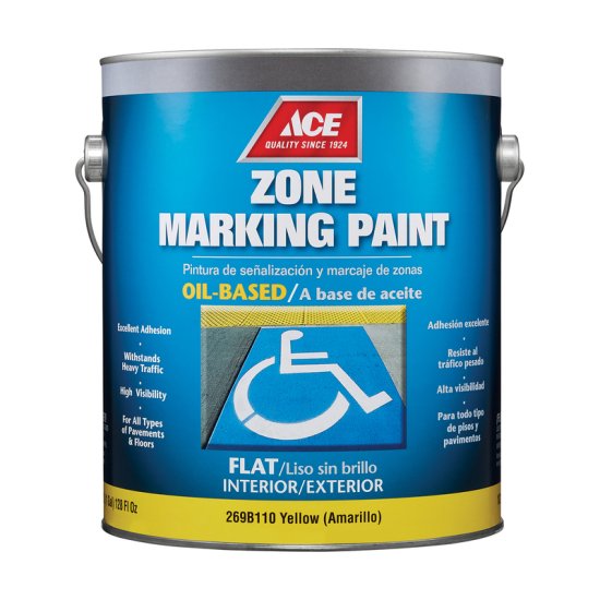 Yellow Zone Marking Paint 1 gal