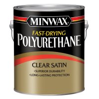 Satin Clear Fast-Drying Polyurethane Floor Varnish 1 gal.