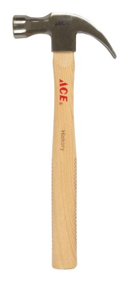 20 oz. Smooth Face Claw Hammer Hickory Handle