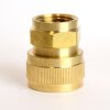 (image for)  Brass 3/4 in. D X 1/2 in. D Hose Adapter 1 pk