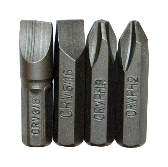 Phillips/Slotted/Square Multi Size x 1 in. L Screwdri