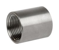 2 in. FPT x 2 in. Dia. FPT Stainless Steel Coupling