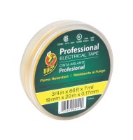 3/4 in. W x 66 ft. L Yellow Vinyl Electrical Tape