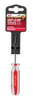 3/32 in. x 2-1/2 in. L Slotted Pocket Clip Screwdriver 1 pc.