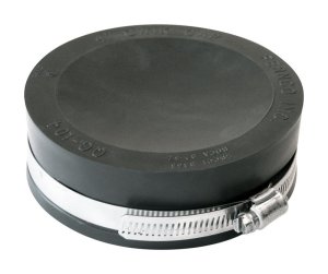 Schedule 40 4 in. Hub Hub PVC Drain Cap