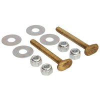 5/16 in. x 2-1/4 in. Brass Snap-Off Flange Bolts (Pair)