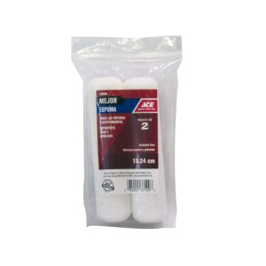 Foam 6 in. W Mini Paint Roller Cover 2 pk