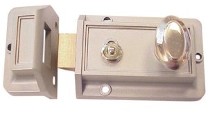 Gold Painted Zinc Night Latch