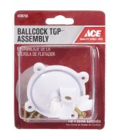 Ballcock Top Assembly White Plastic