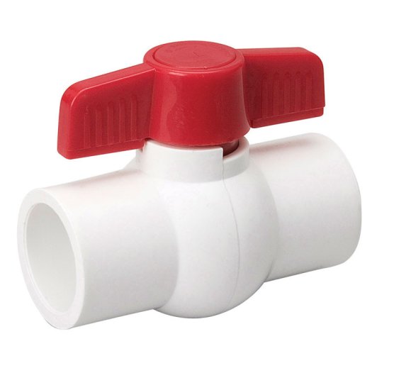 ProLine 1 in. PVC Compression Ball Valve Full Port